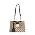 Gucci GG Supreme Bees Padlock Small Tote