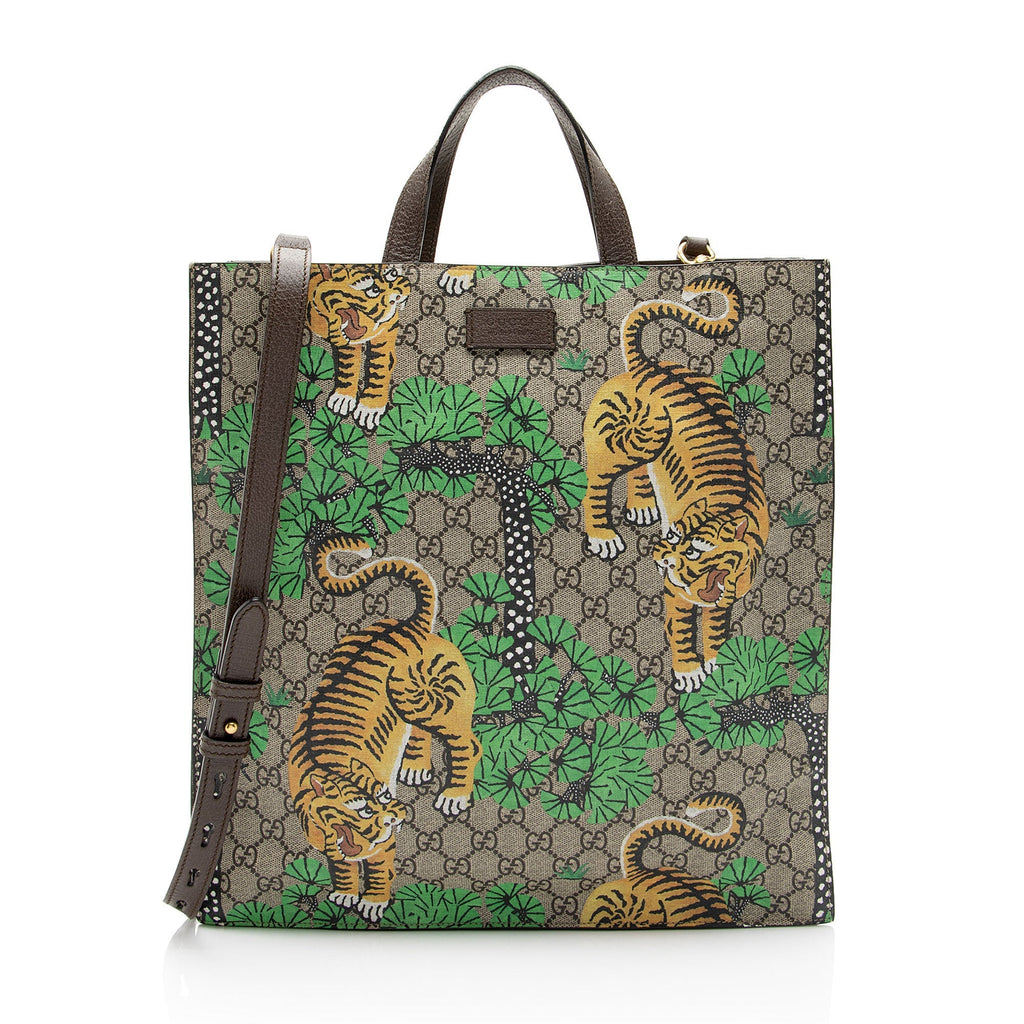 Gucci GG Supreme Bengal Tiger Tote - FINAL SALE