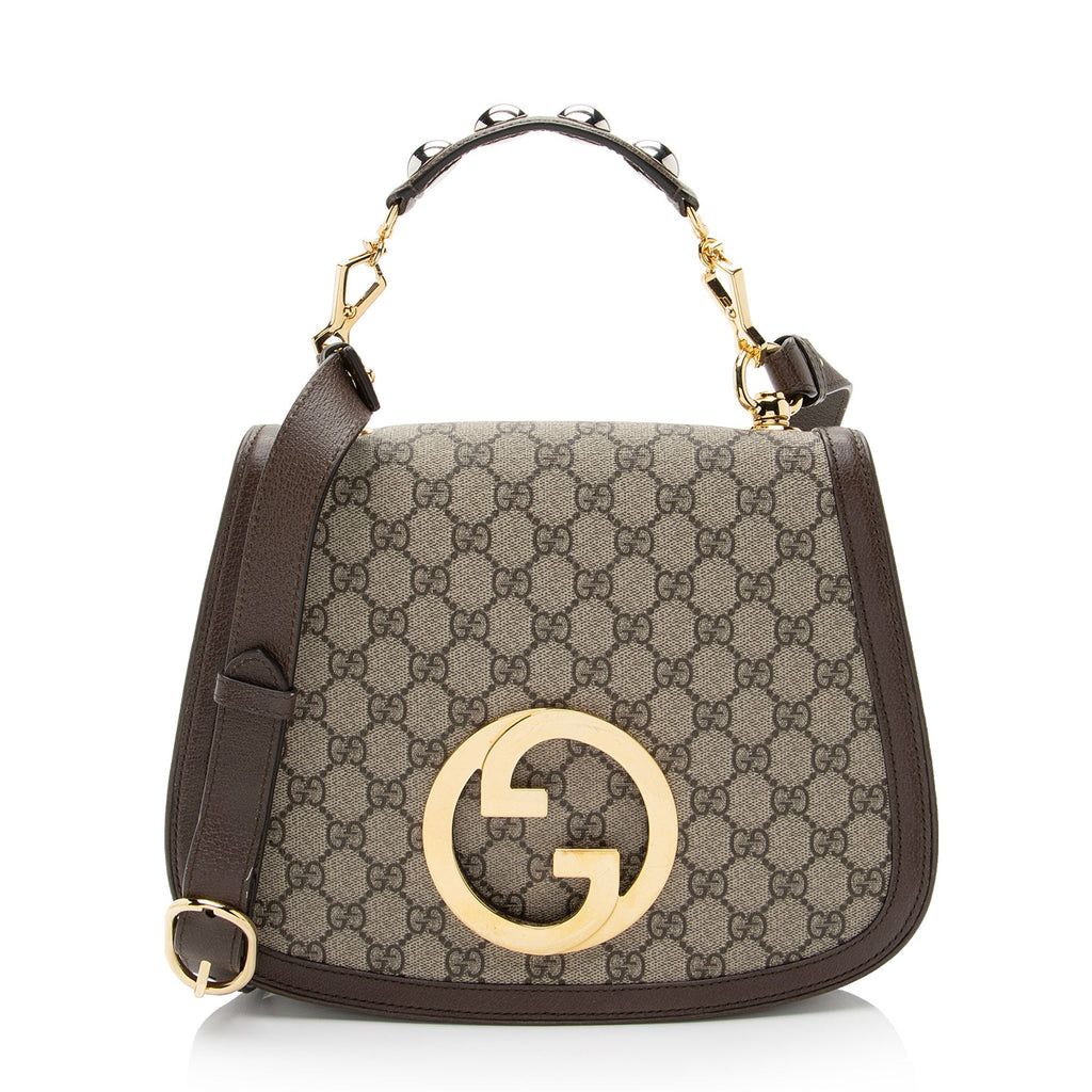 Gucci GG Supreme Blondie Medium Top Handle