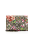 Gucci GG Supreme Blooms Dionysus Chain Wallet