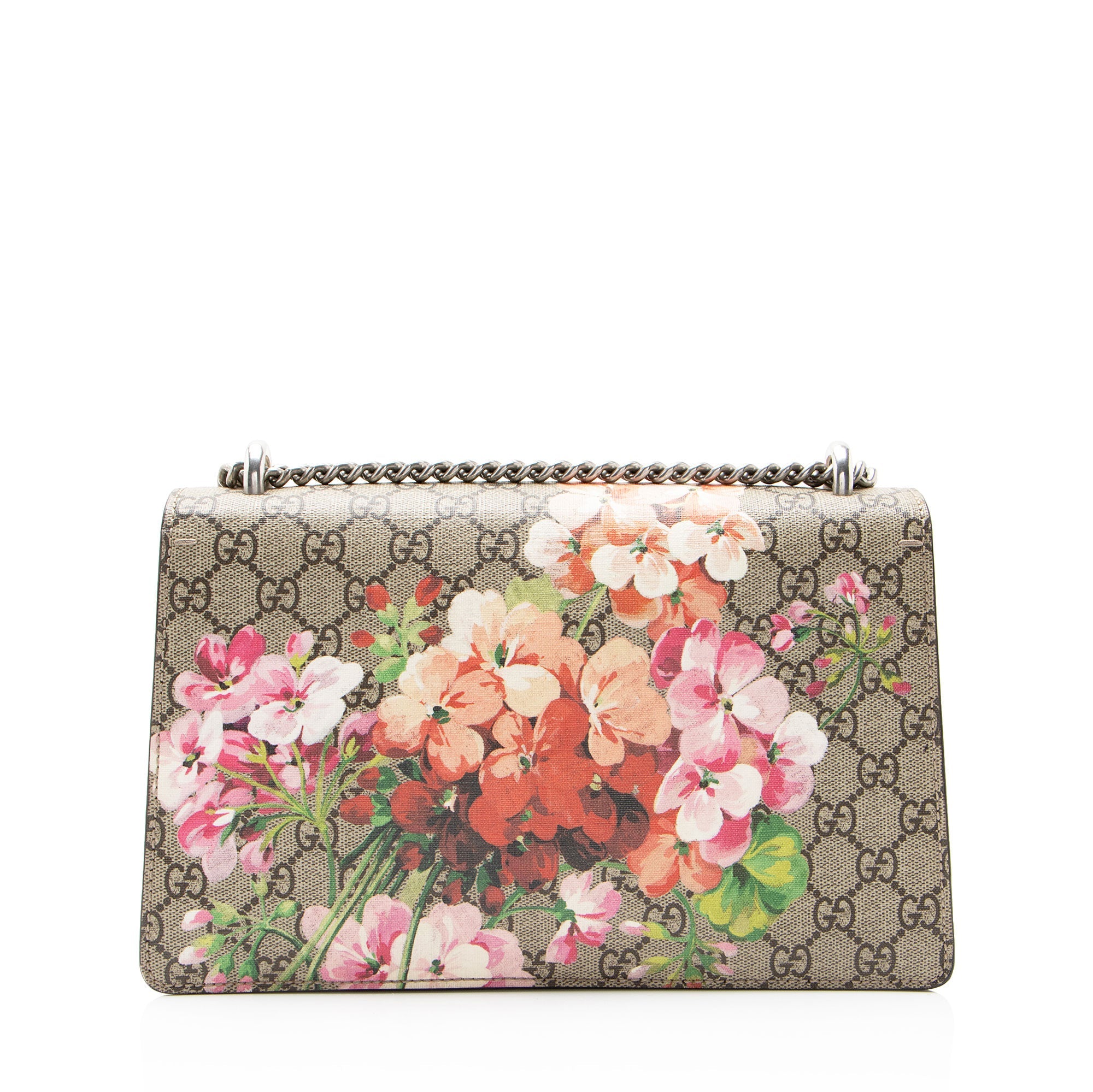 Gucci GG Supreme Blooms Dionysus Medium Shoulder Bag