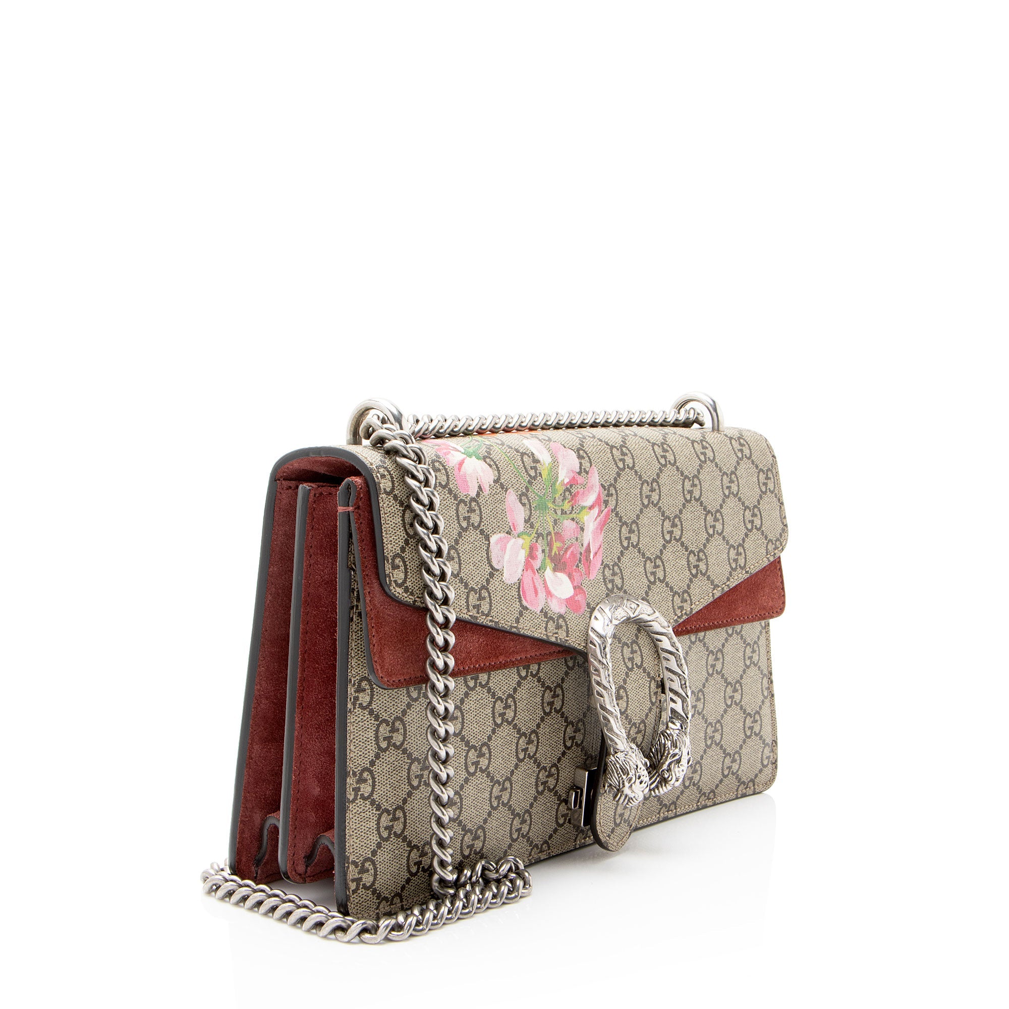 Gucci GG Supreme Blooms Dionysus Medium Shoulder Bag