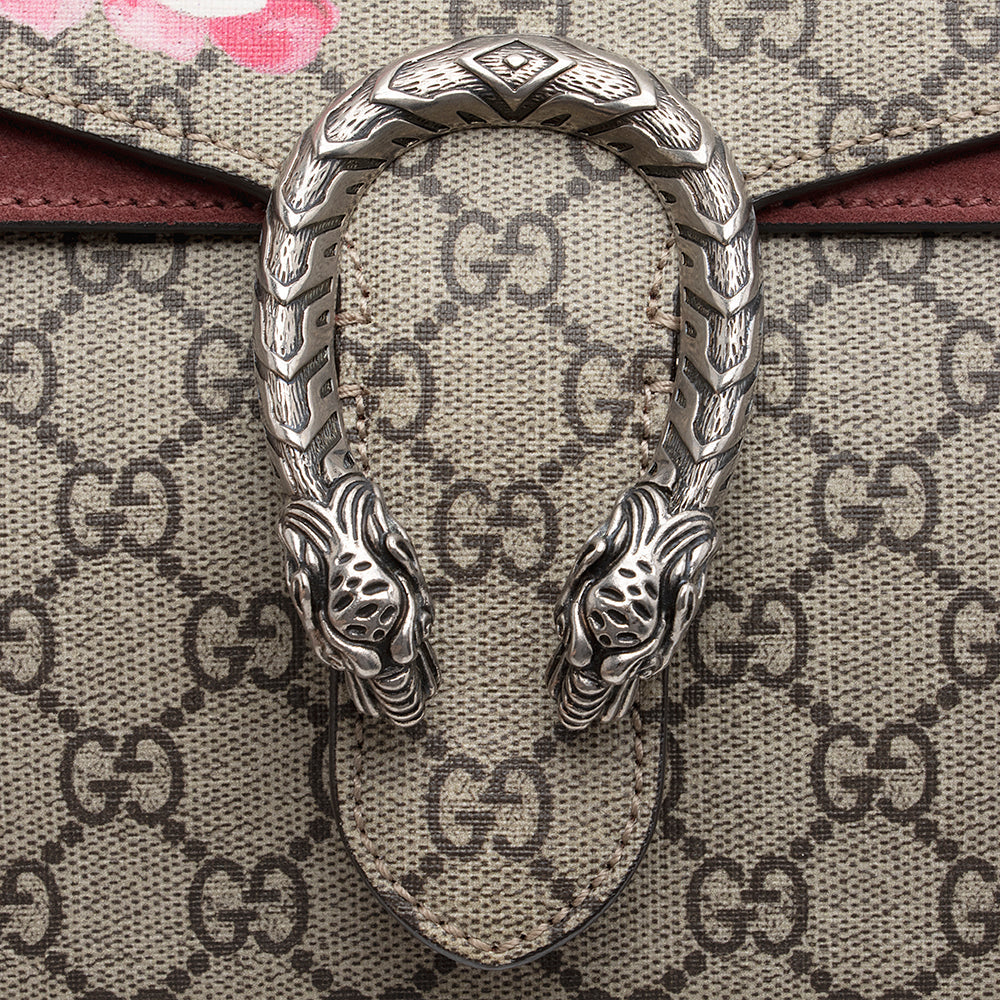 Gucci GG Supreme Blooms Dionysus Medium Shoulder Bag (SHF-21368)