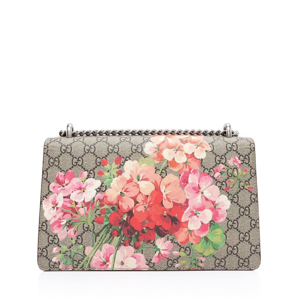 Gucci GG Supreme Blooms Dionysus Small Shoulder Bag (SHF-oXxszK)