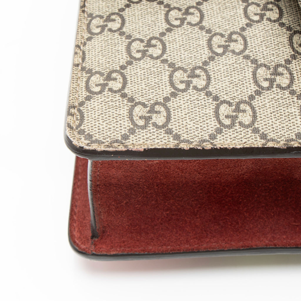 Gucci GG Supreme Blooms Dionysus Small Shoulder Bag