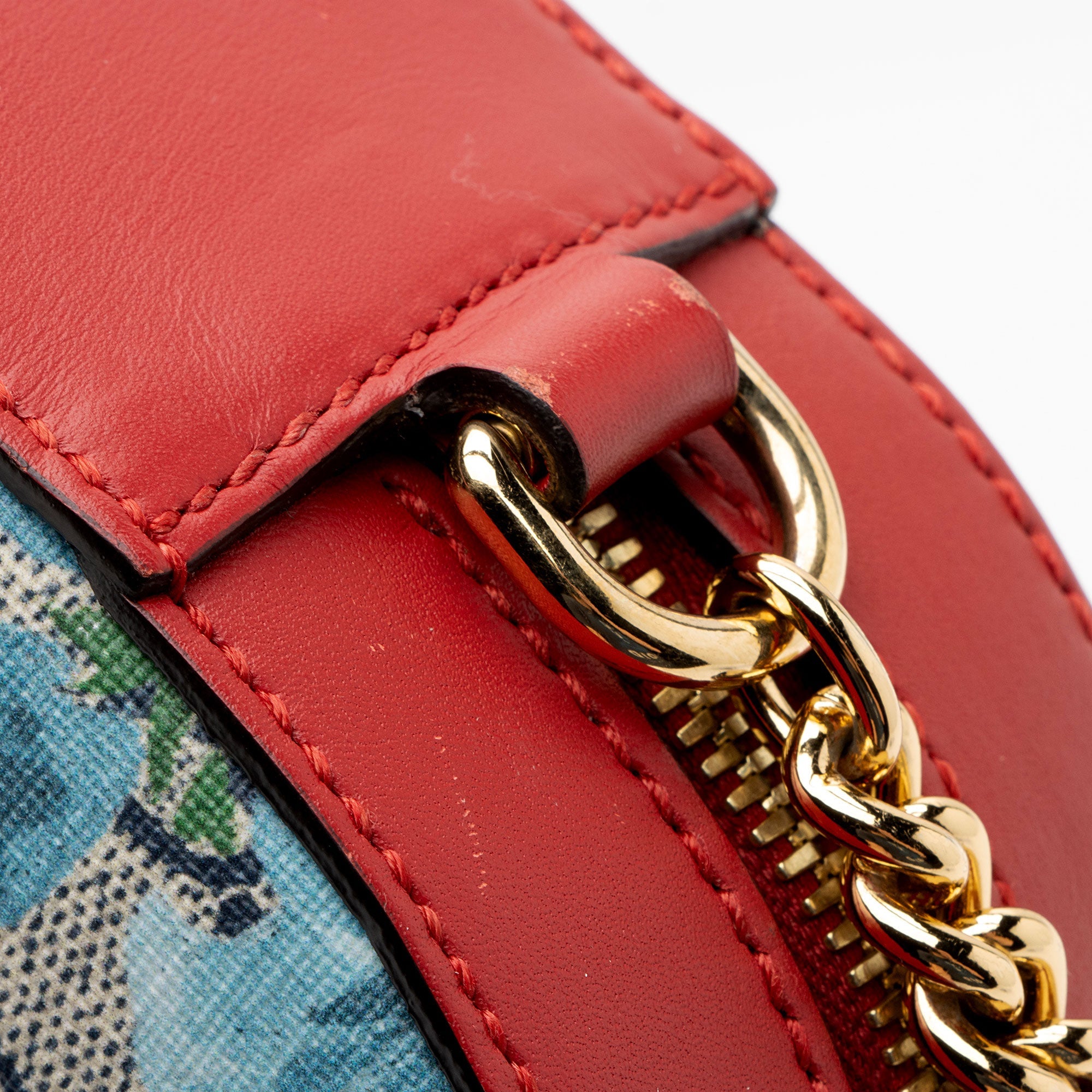 Gucci GG Supreme Blooms Mini Chain Bag