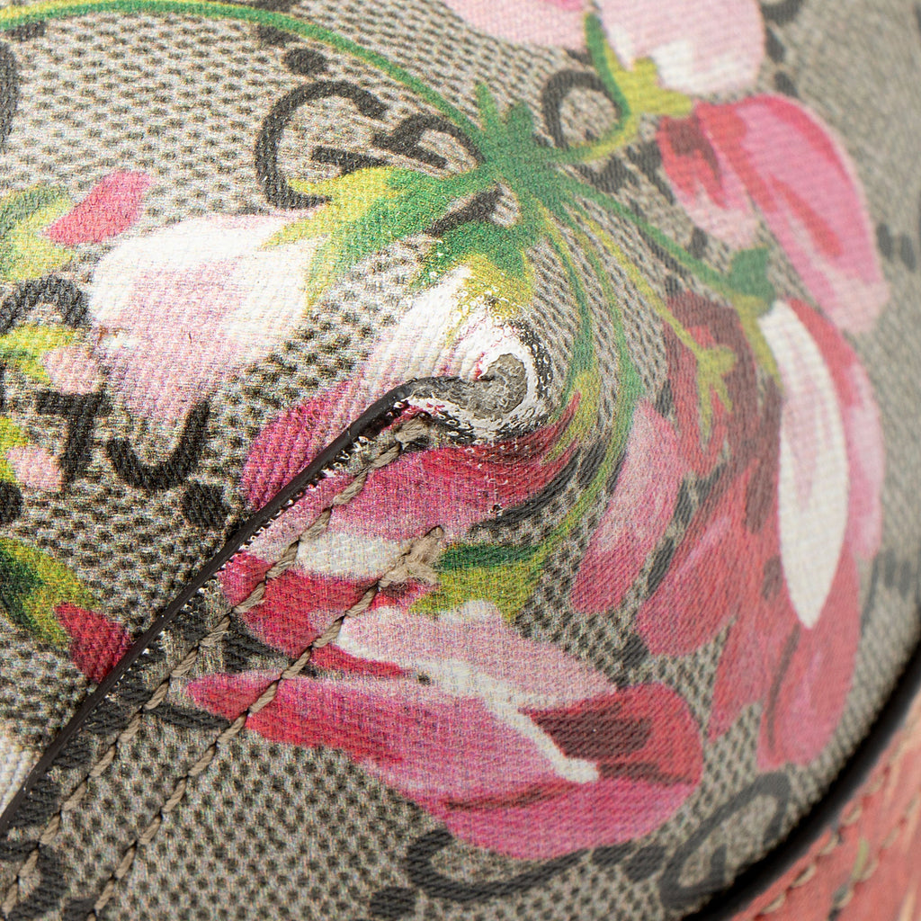 Gucci GG Supreme Blooms Reversible Small Tote