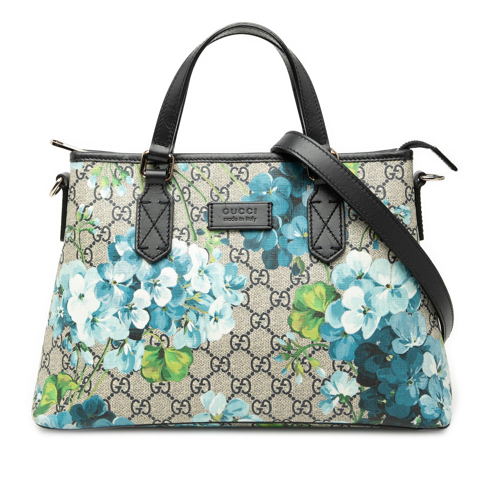 Gucci GG Supreme Blooms Satchel