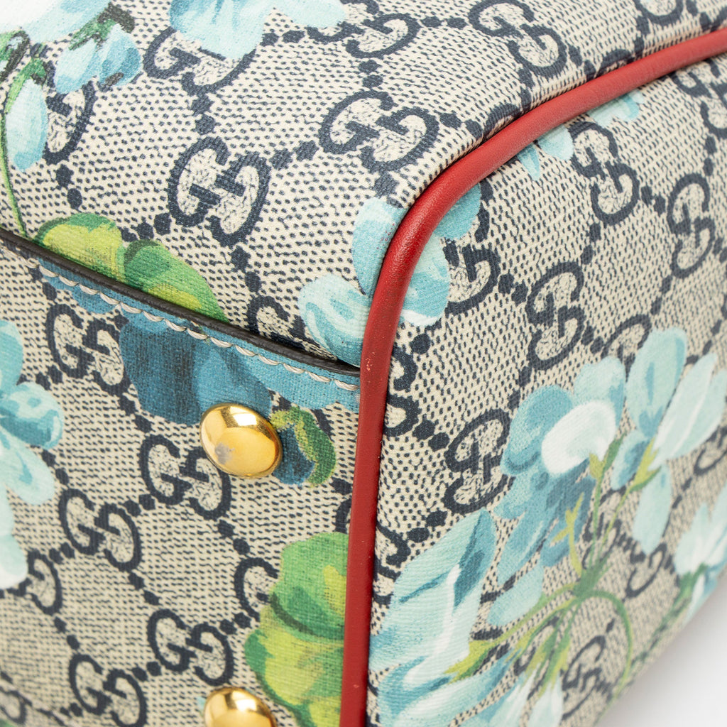 Gucci GG Supreme Blooms Small Satchel