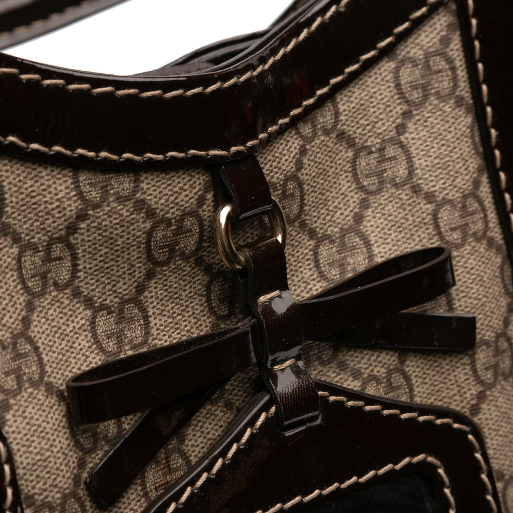 Gucci GG Supreme Bow Tote