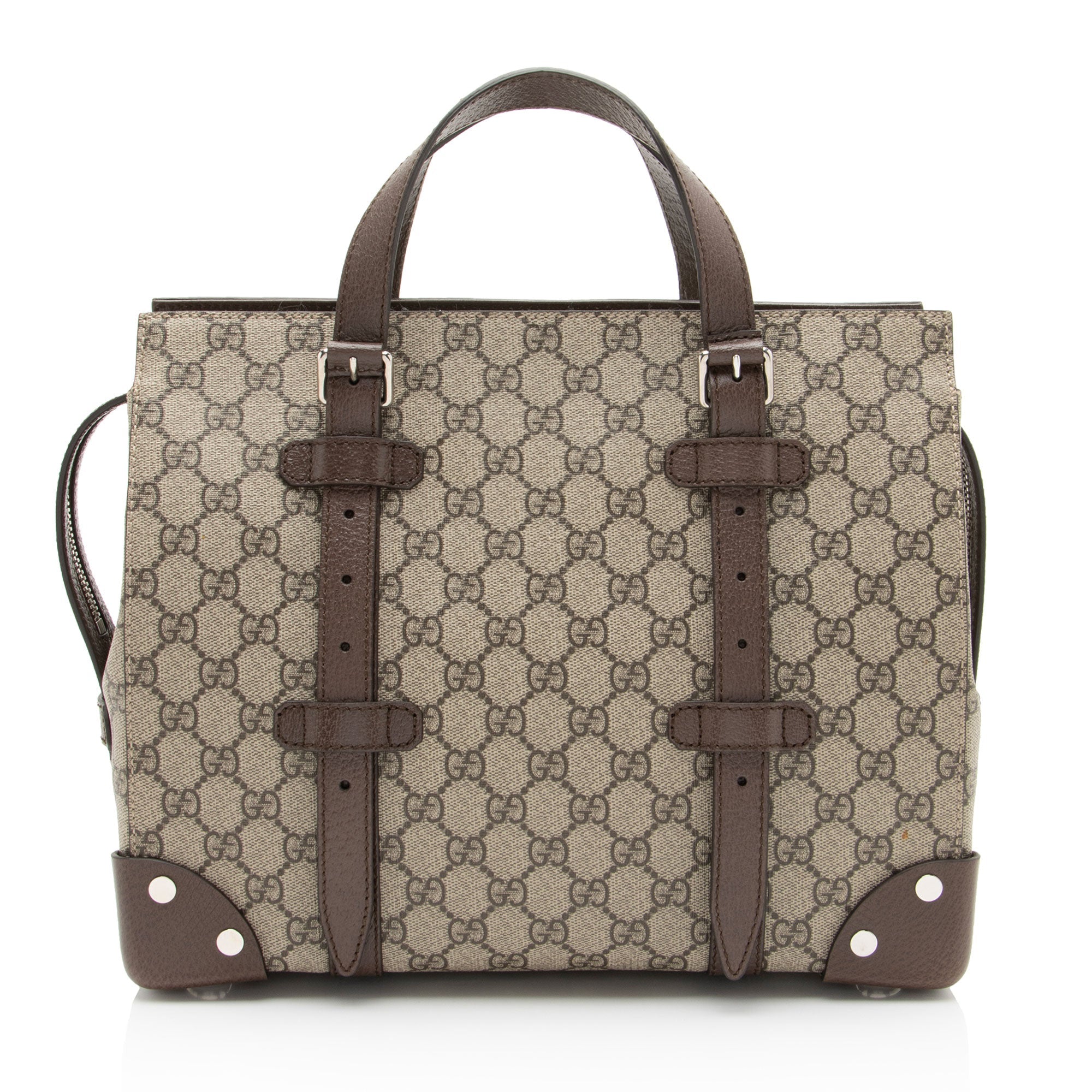 Gucci GG Supreme Buckle Small Tote