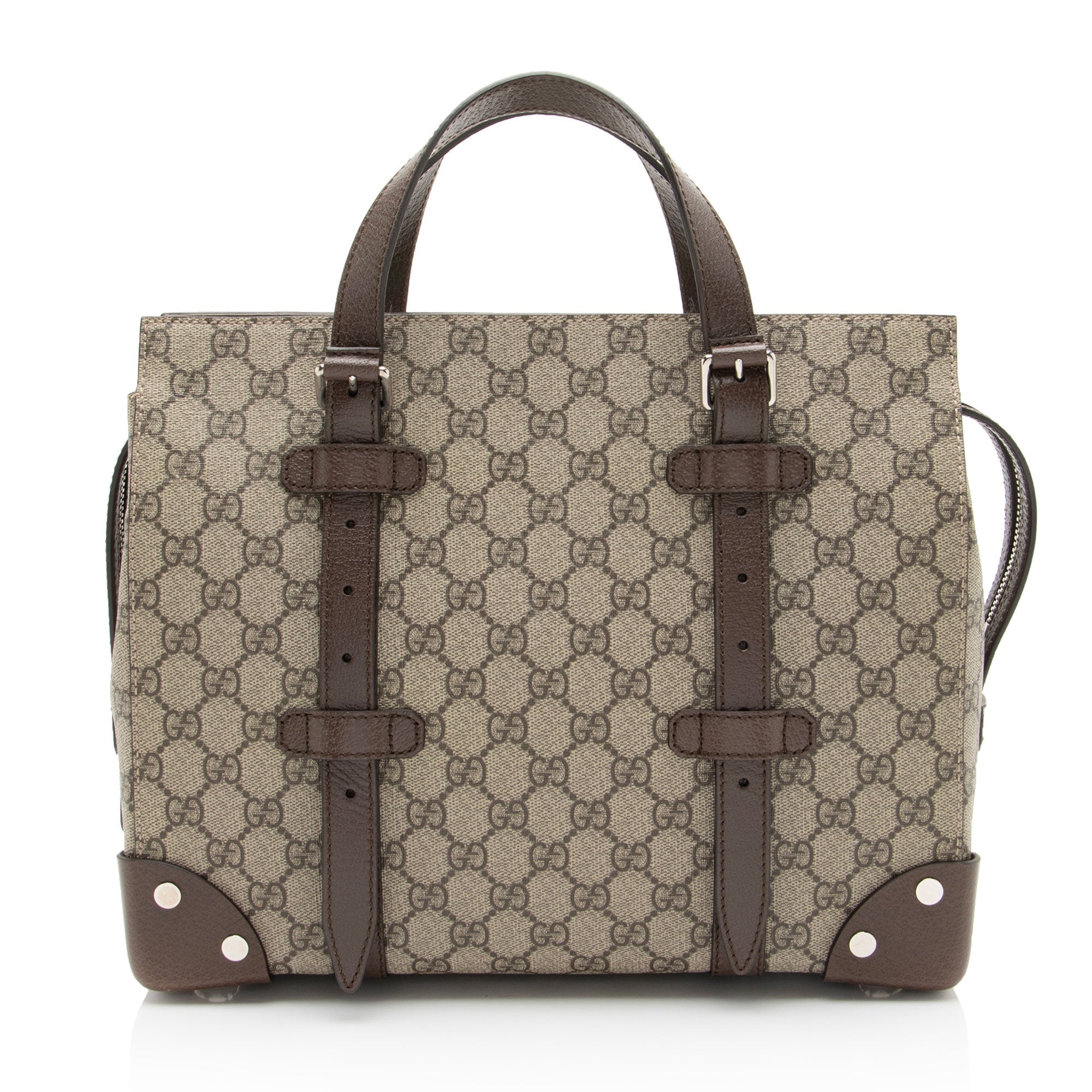 Gucci GG Supreme Buckle Small Tote