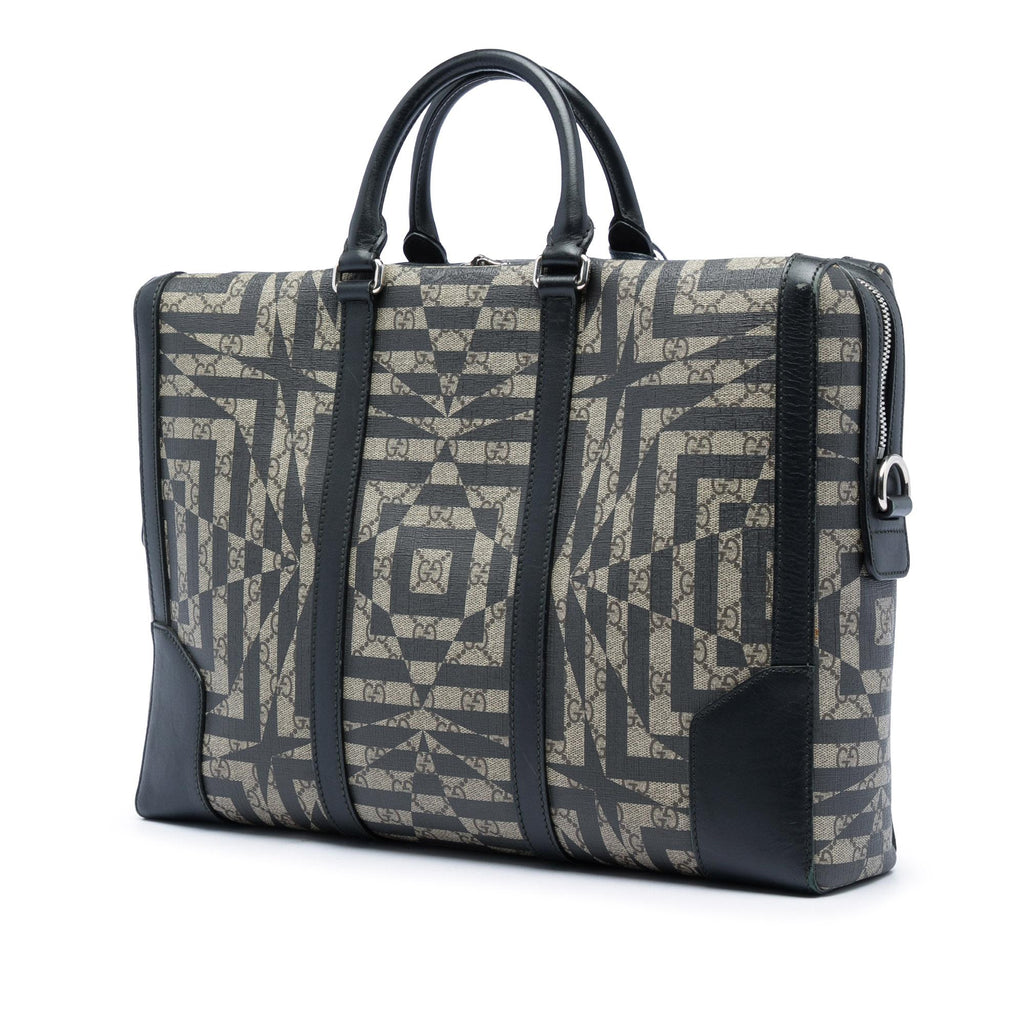 Gucci GG Supreme Caleido Eden Briefcase