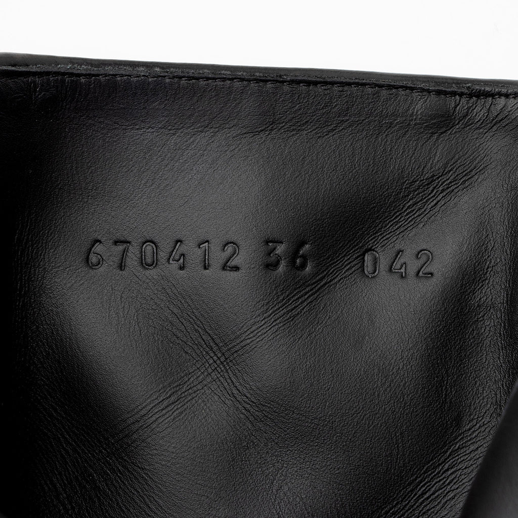 Gucci GG Supreme Calfskin Interlocking G Boots - Size 6 / 36