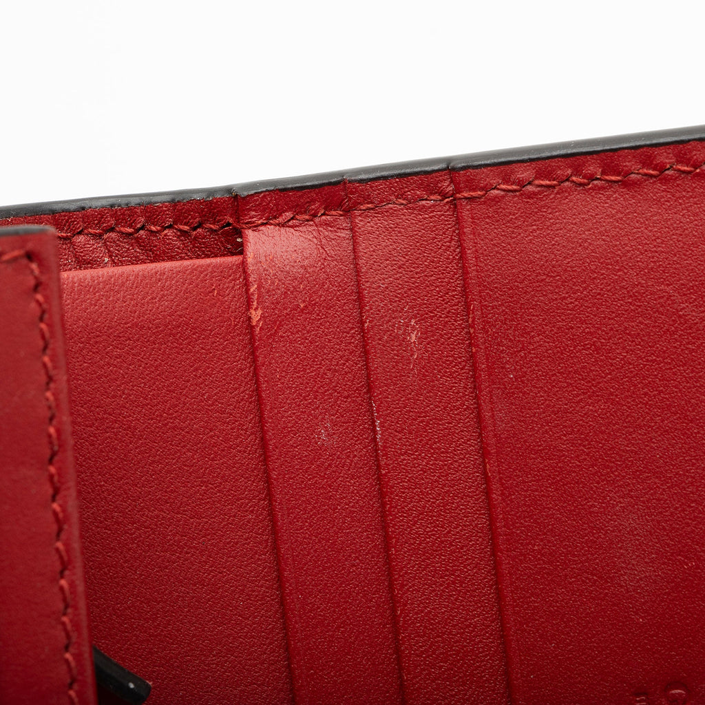 Gucci GG Supreme Cherry Compact Wallet