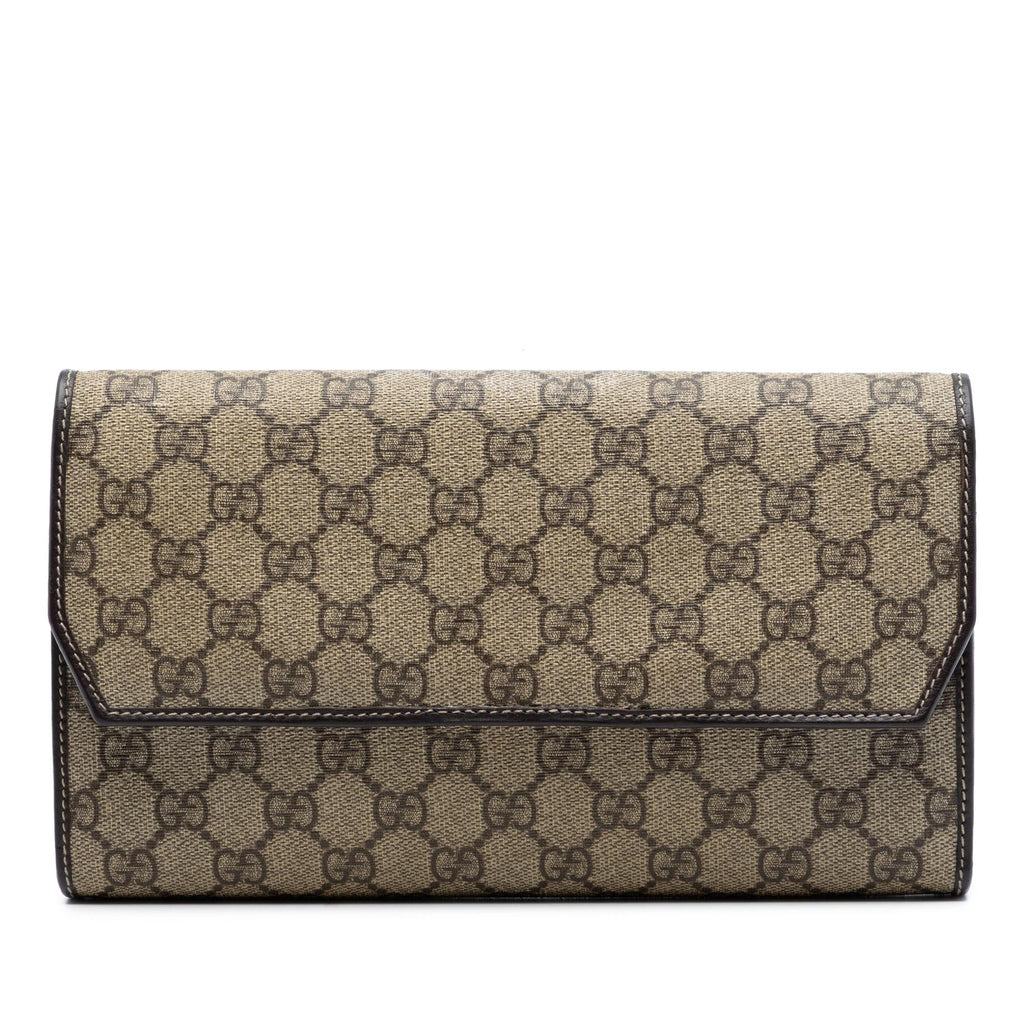 Gucci GG Supreme Clutch