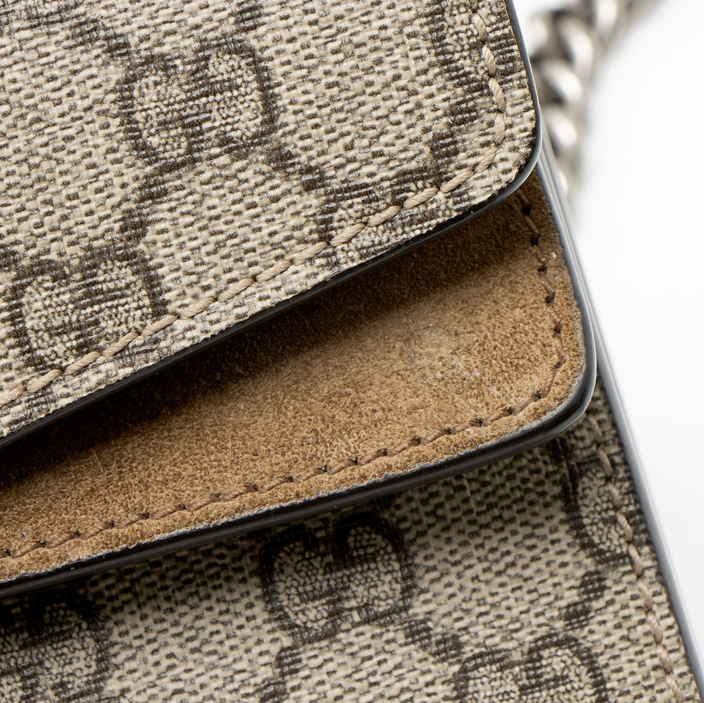 Gucci GG Supreme Crystal Dionysus Medium E/W Shoulder Bag