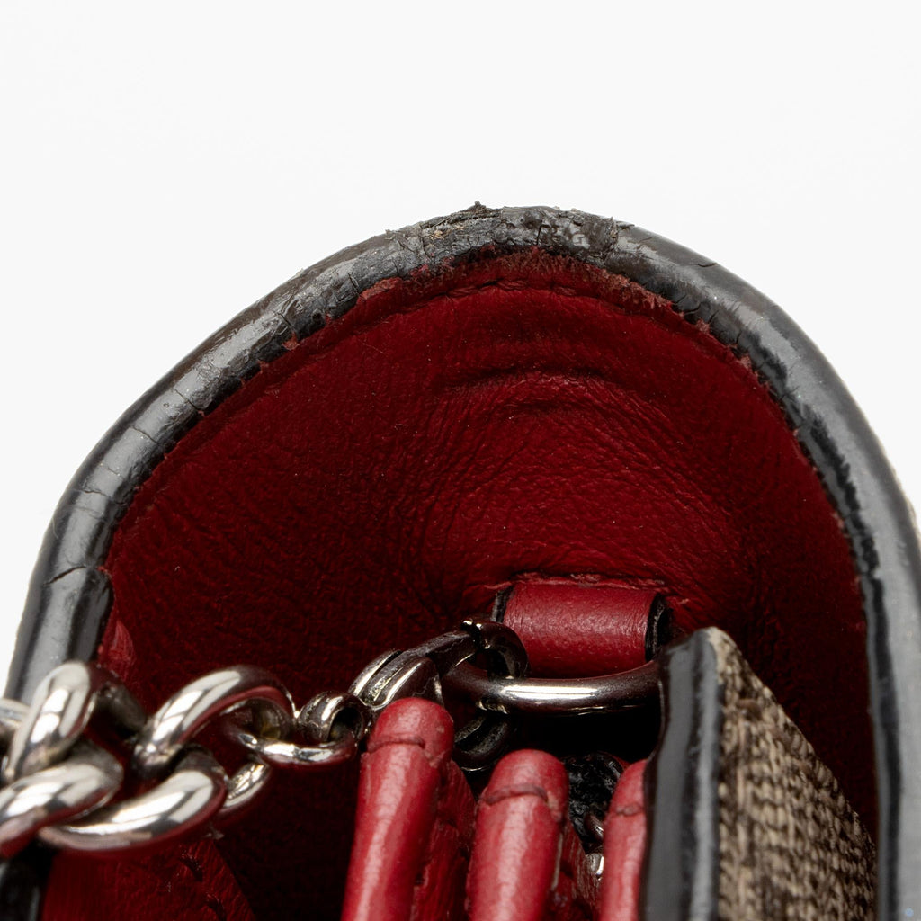 Gucci GG Supreme Dionysus Chain Wallet (SHF-xzCk0E)