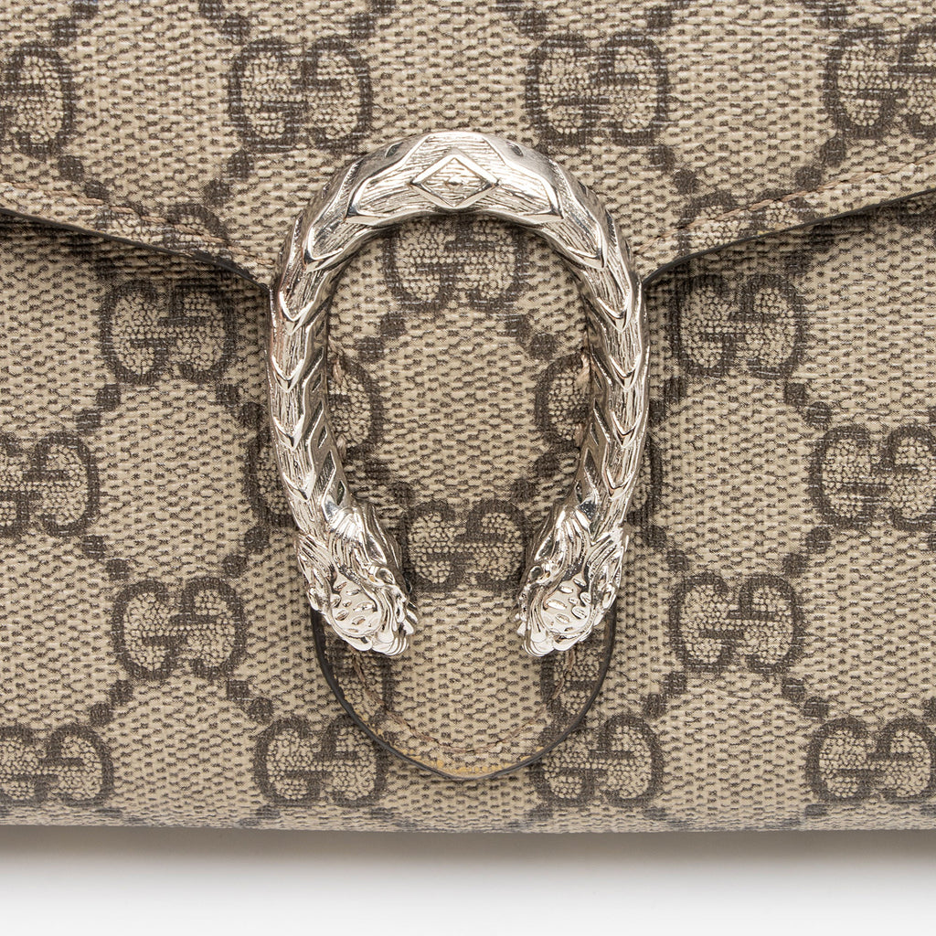 Gucci GG Supreme Dionysus Chain Wallet