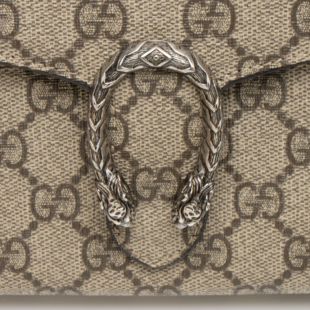 Gucci GG Supreme Dionysus Chain Wallet