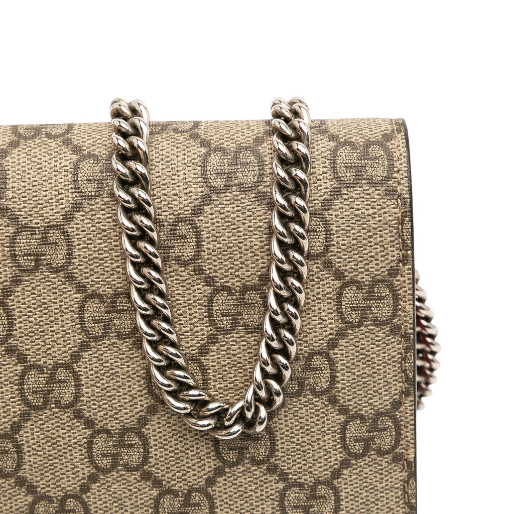 Gucci GG Supreme Dionysus Chain Wallet