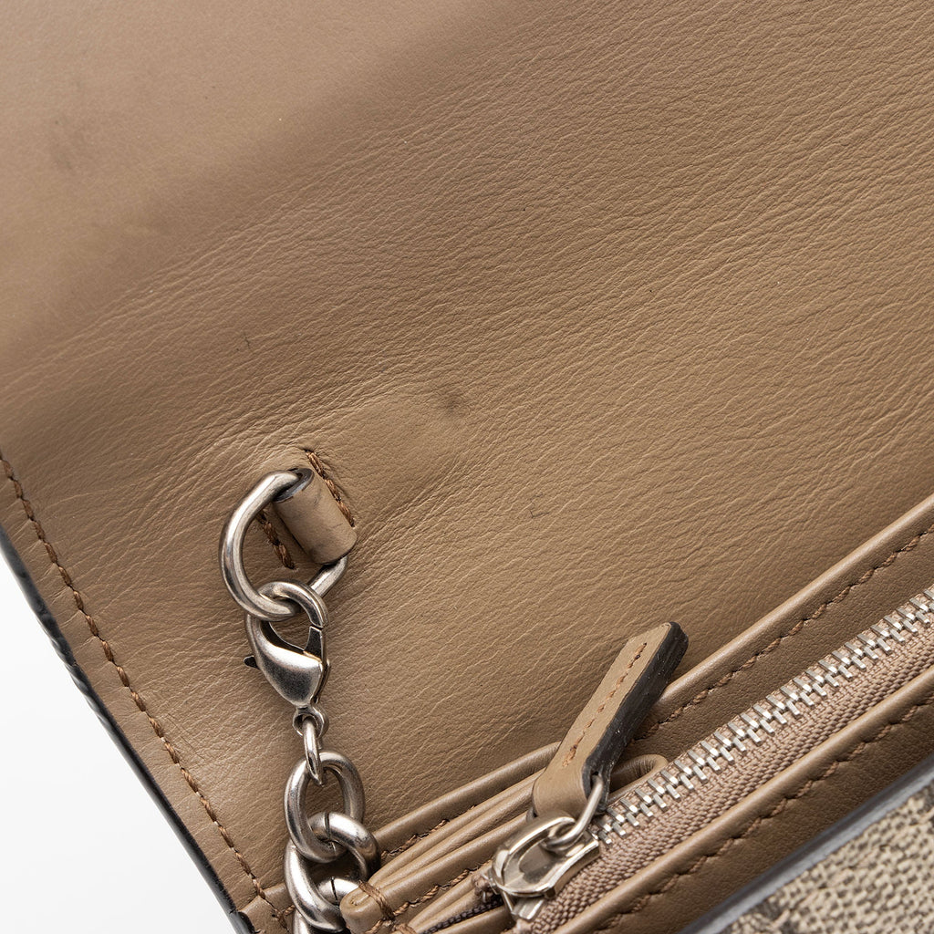 Gucci GG Supreme Dionysus Chain Wallet