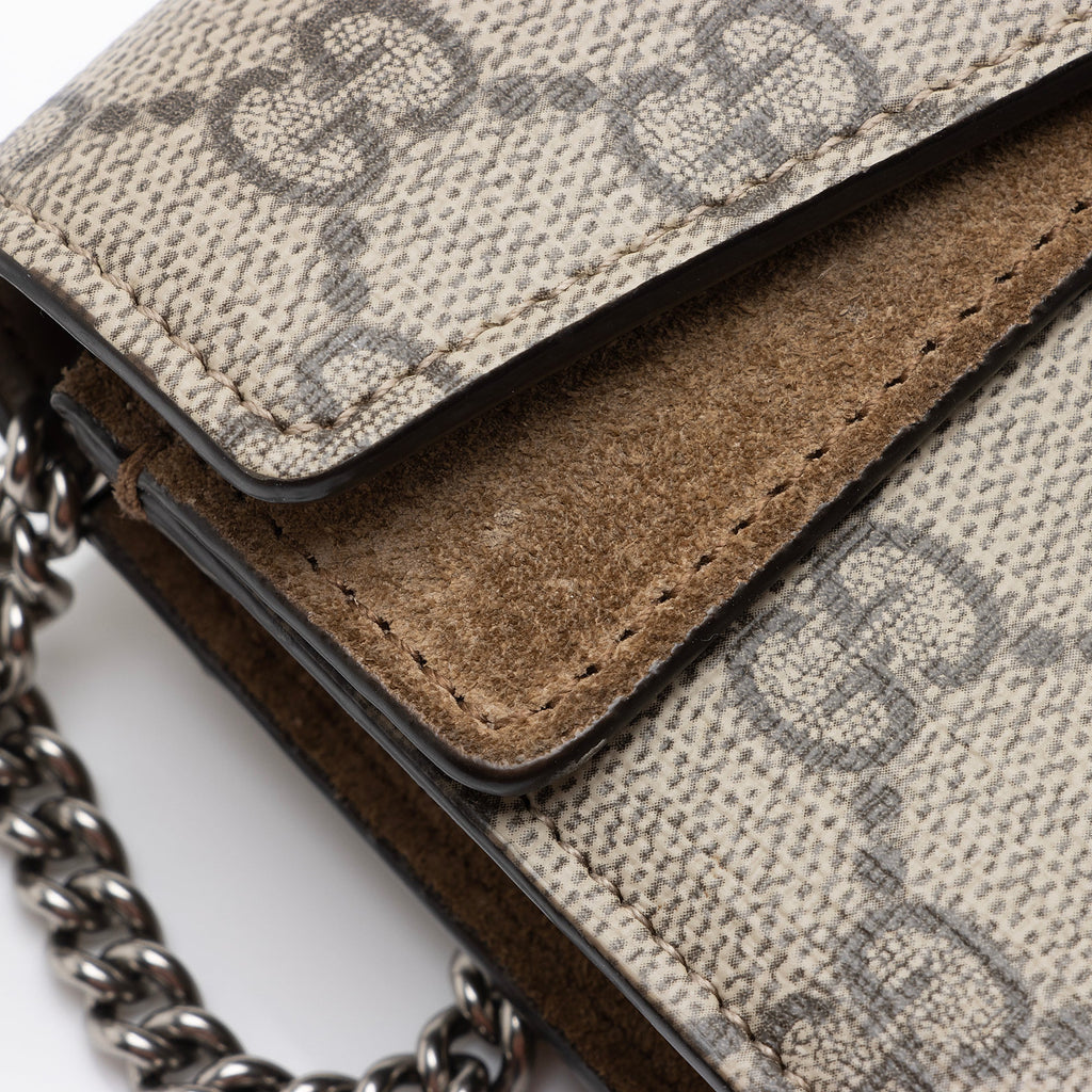 Gucci GG Supreme Dionysus Super Mini Bag (SHF-TSRLWP)