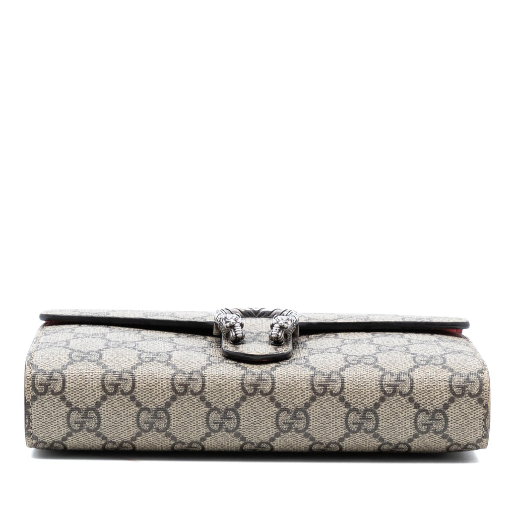 Gucci GG Supreme Dionysus Wallet on Chain