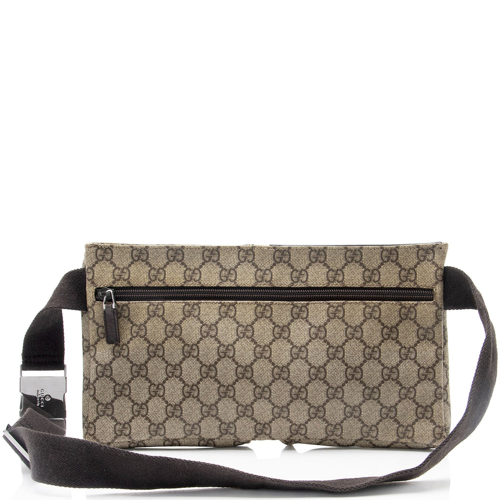 Gucci GG Supreme Double Pocket Belt Bag - FINAL SALE