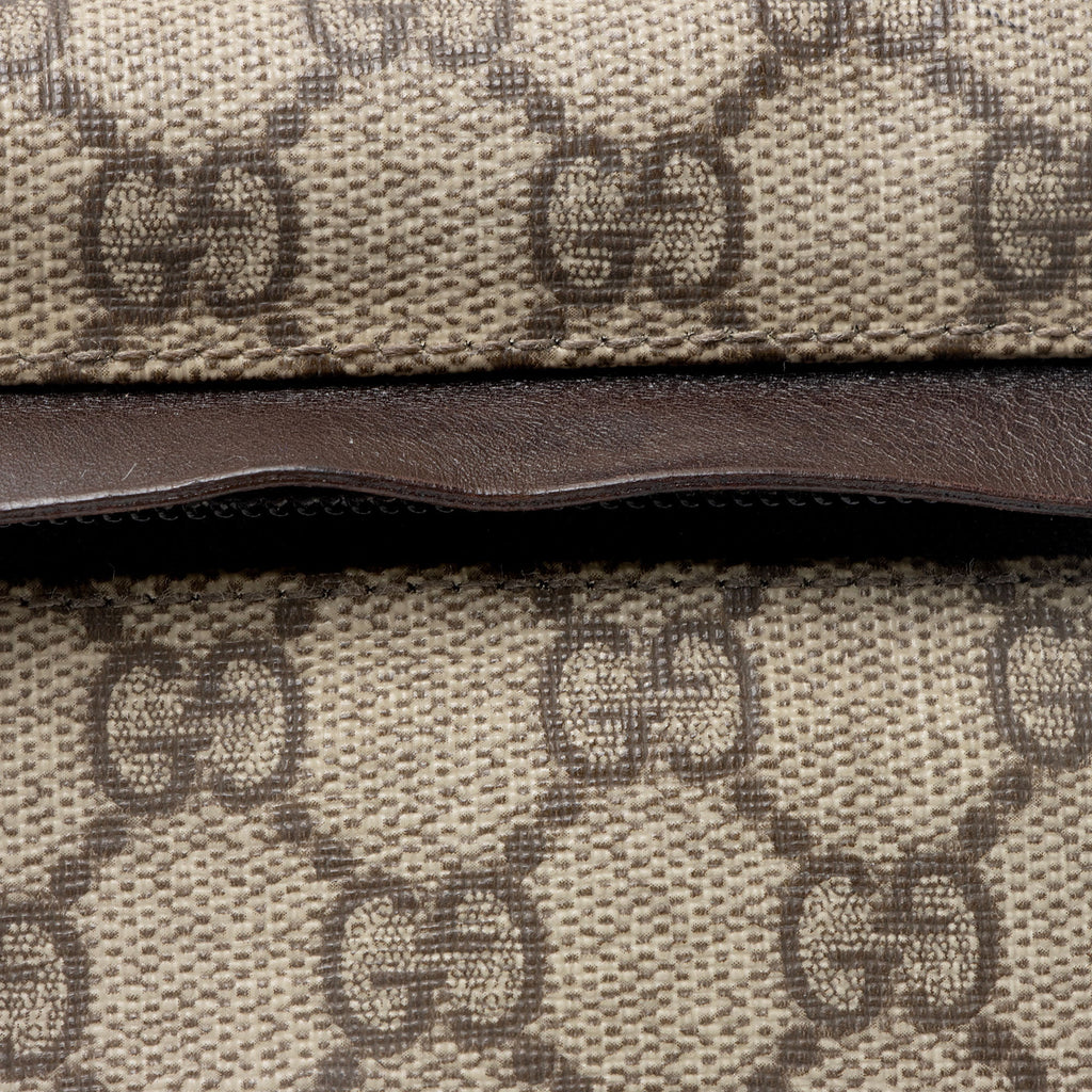 Gucci GG Supreme Double Pocket Belt Bag - FINAL SALE