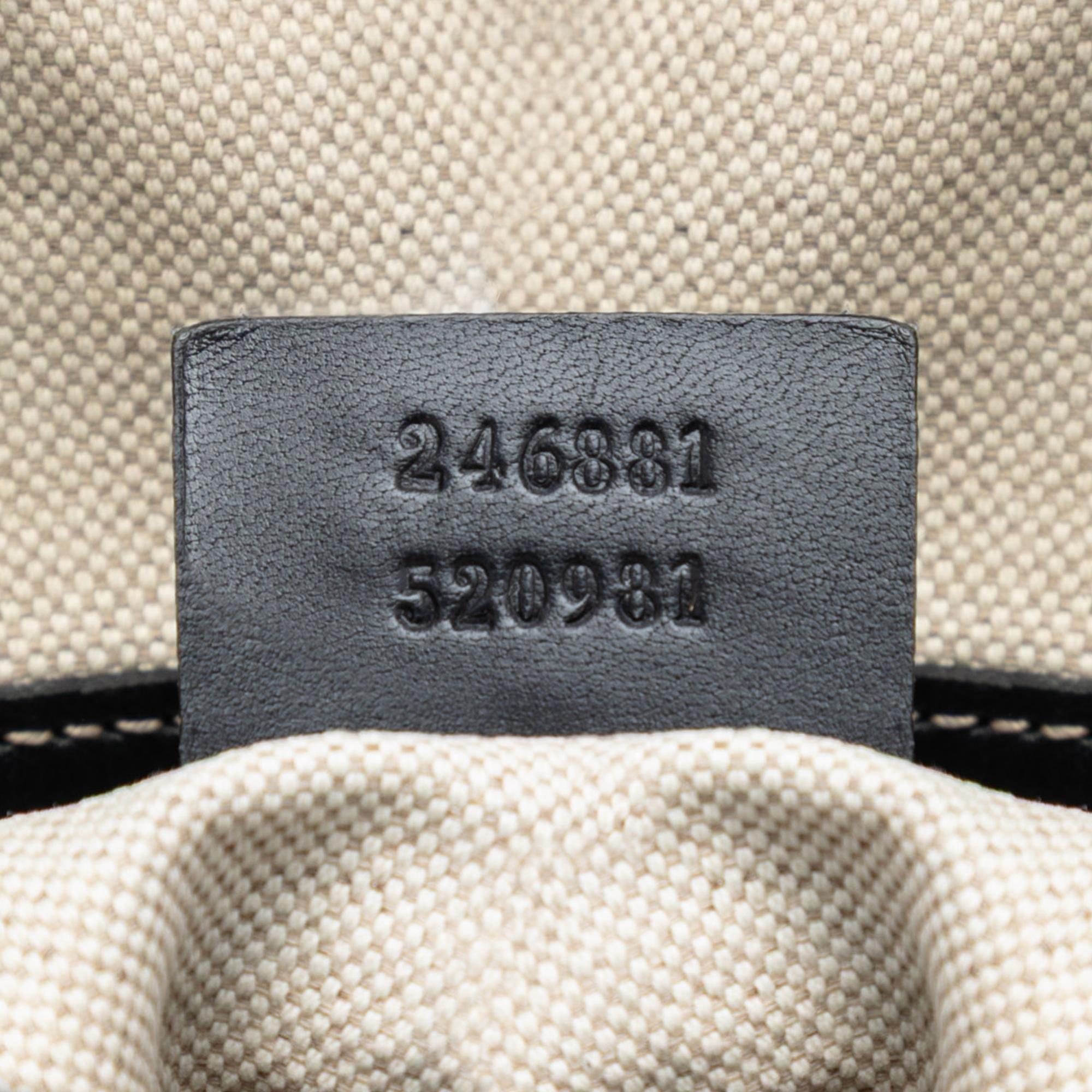 Gucci GG Supreme Double Pocket Crossbody
