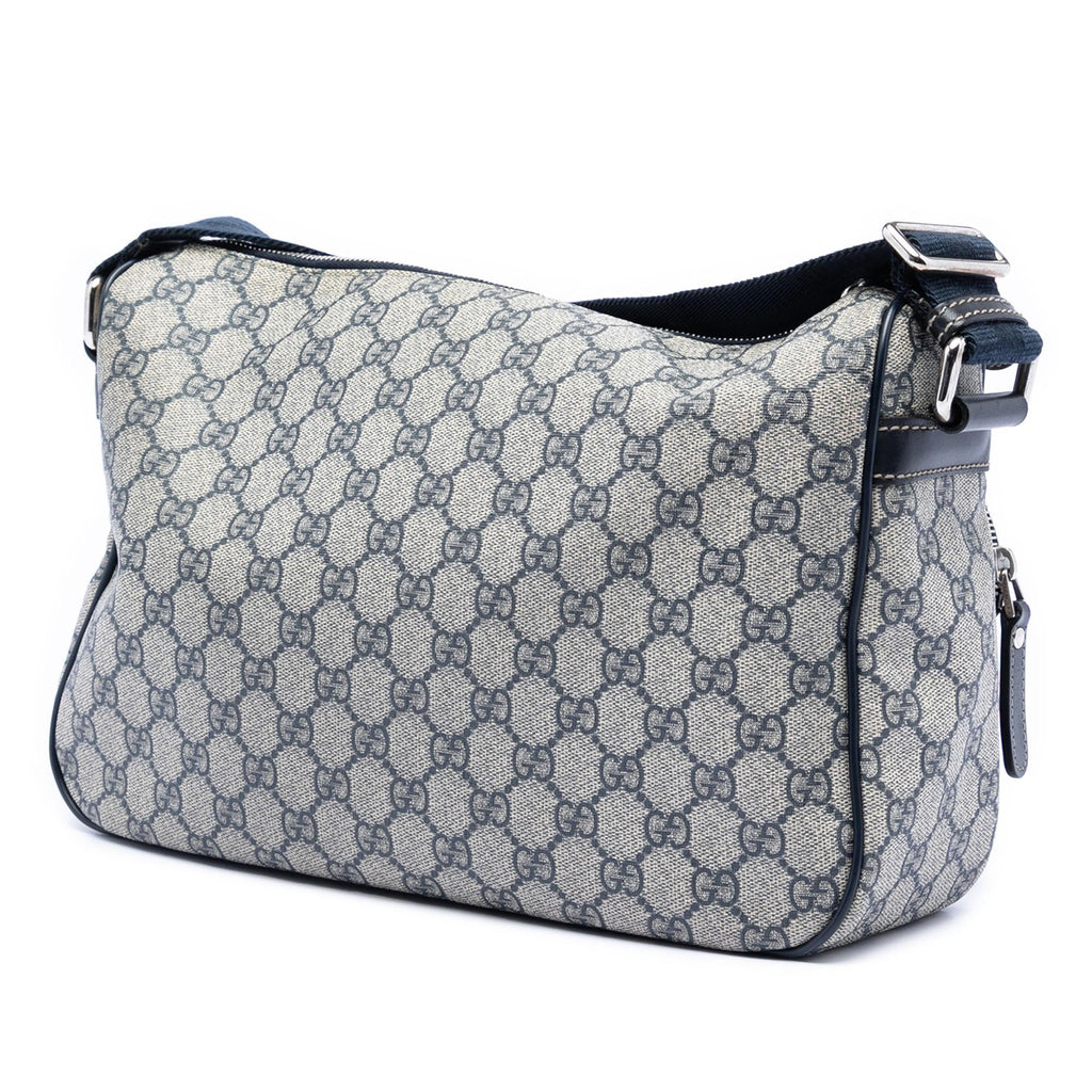 Gucci GG Supreme Double Pocket Crossbody