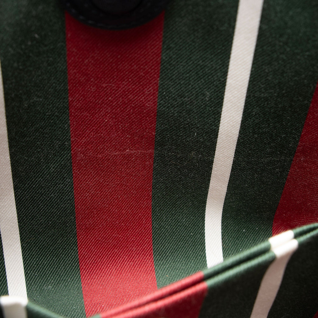 Gucci GG Supreme Emblem Small Bucket Bag