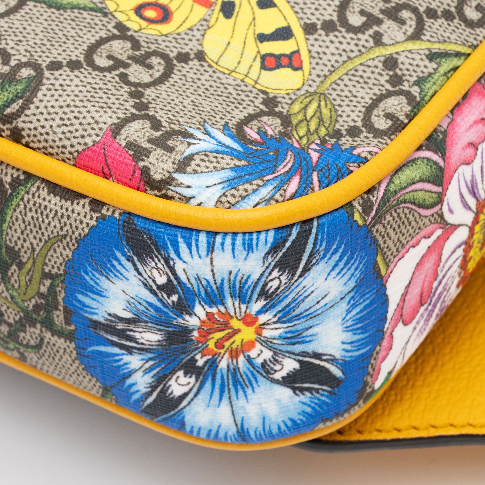 Gucci GG Supreme Flora Ophidia Belt Bag (SHF-LJmwHH)