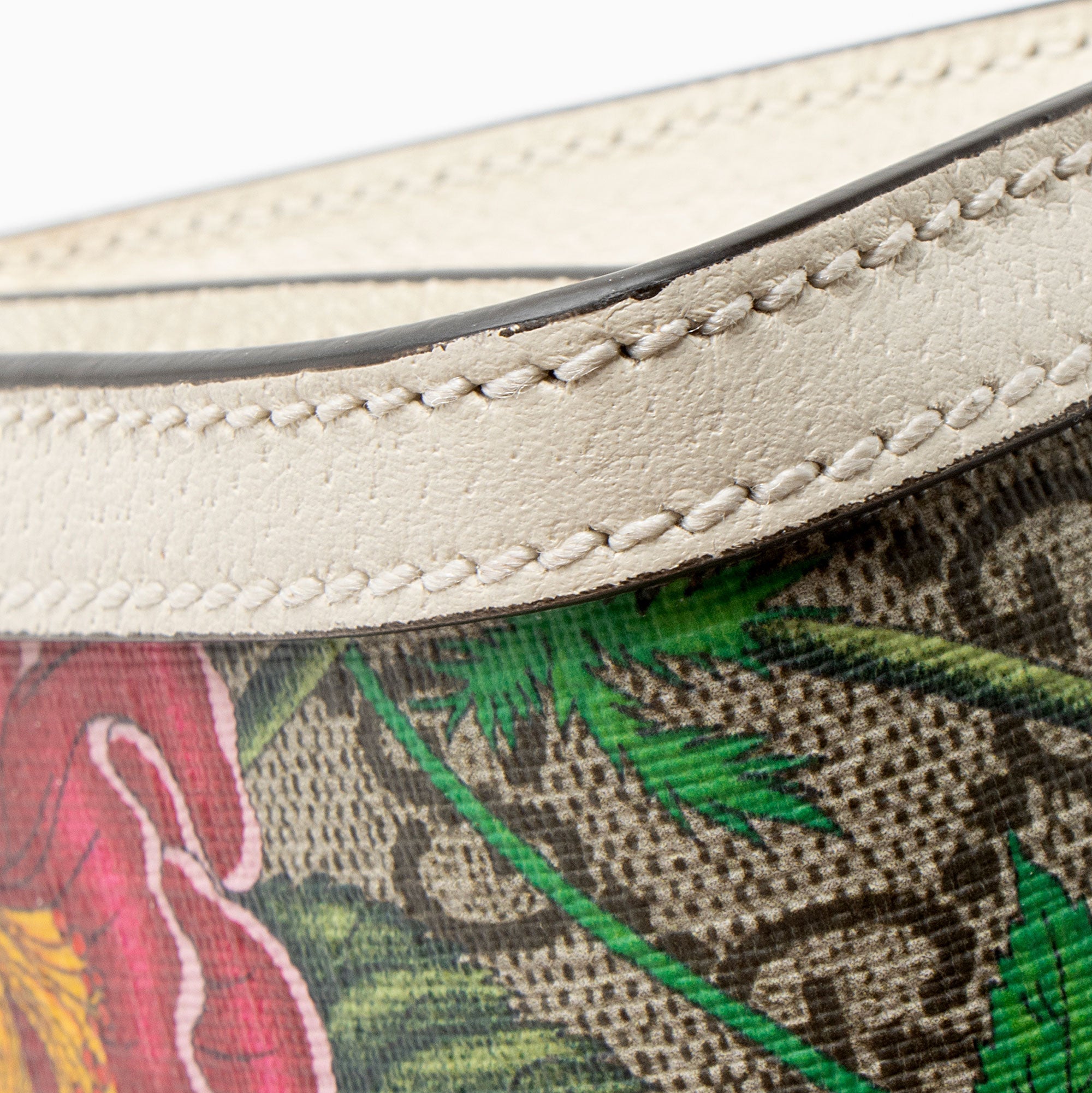 Gucci GG Supreme Flora Ophidia Medium Chain Shoulder Bag
