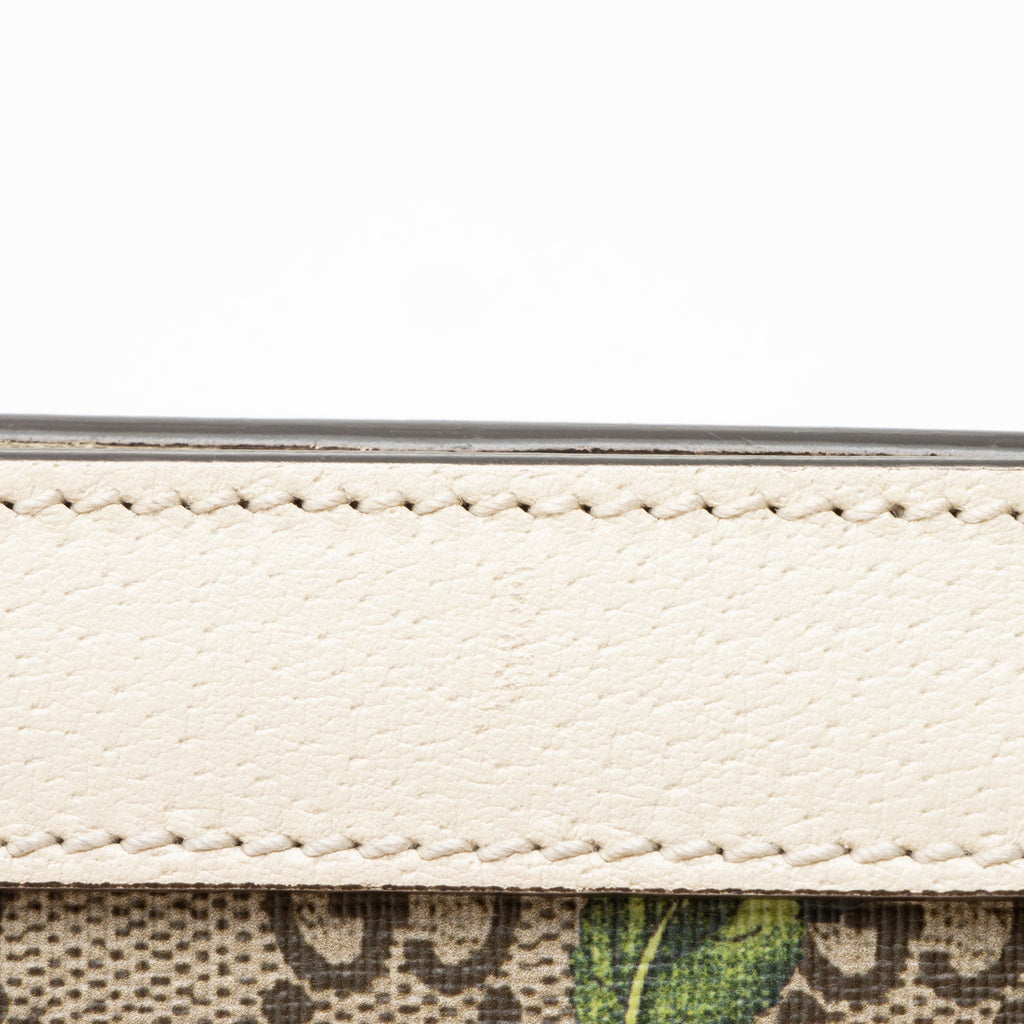 Gucci GG Supreme Flora Ophidia Medium Chain Shoulder Bag