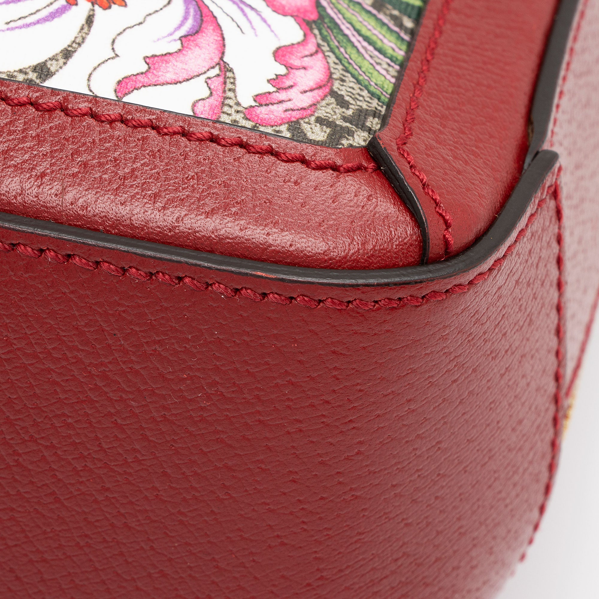 Gucci GG Supreme Flora Ophidia Small Top Handle