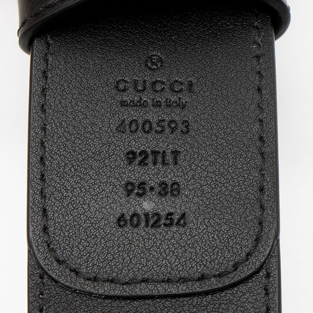 Gucci GG Supreme GG Marmont Wide Belt - Size 38 / 95