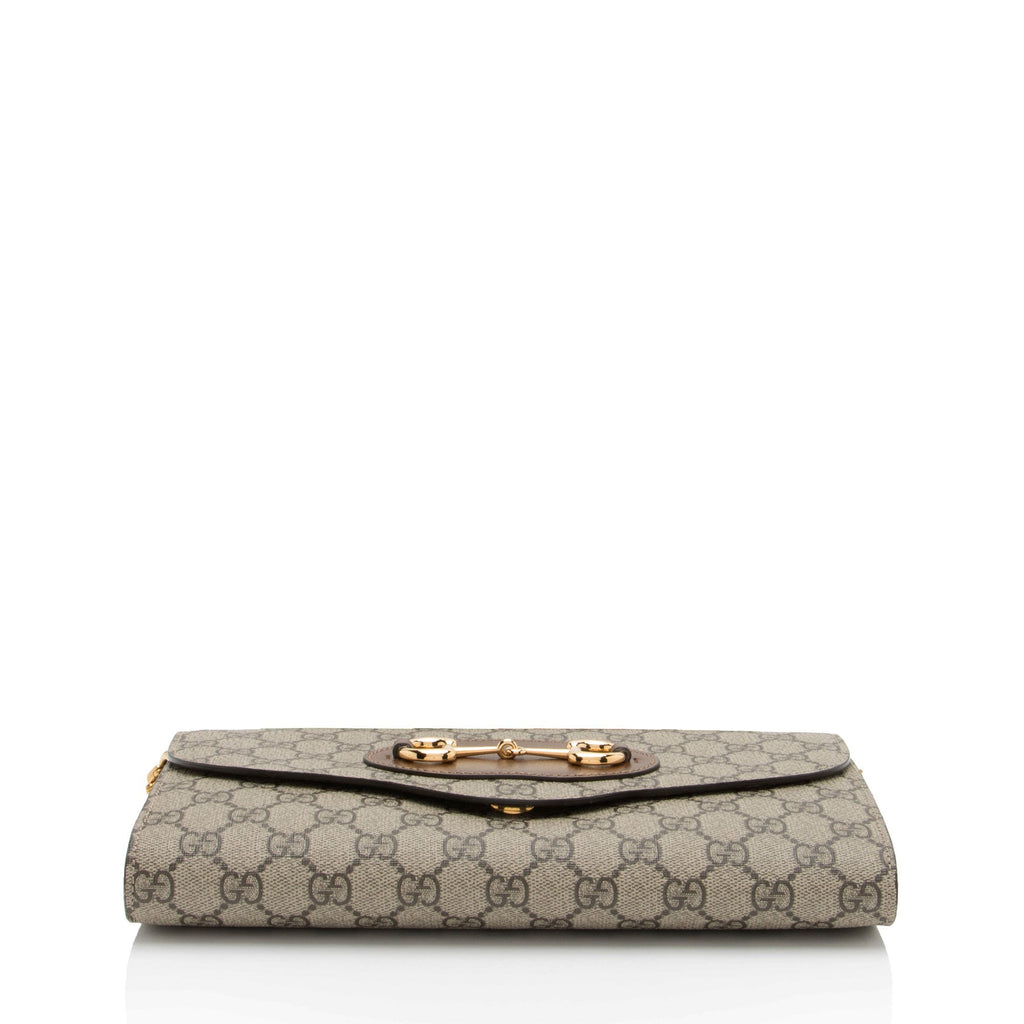 Gucci GG Supreme Horsebit 1955 Chain Small Shoulder Bag