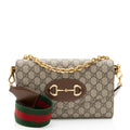 Gucci GG Supreme Horsebit 1955 Chain Small Shoulder Bag