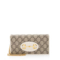 Gucci GG Supreme Horsebit 1955 Wallet on Chain Bag (SHF-4jsC4J)