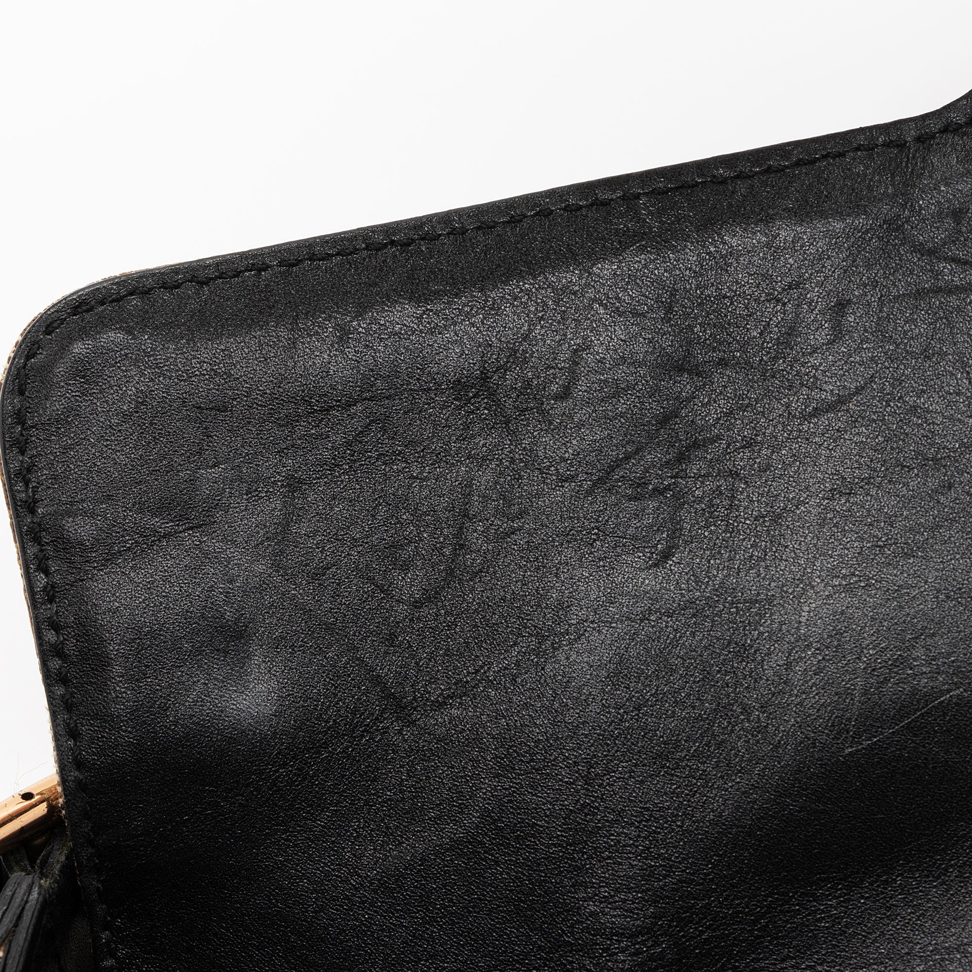 Gucci GG Supreme Horsebit Web Flap Bag (SHF-dZLqw3)
