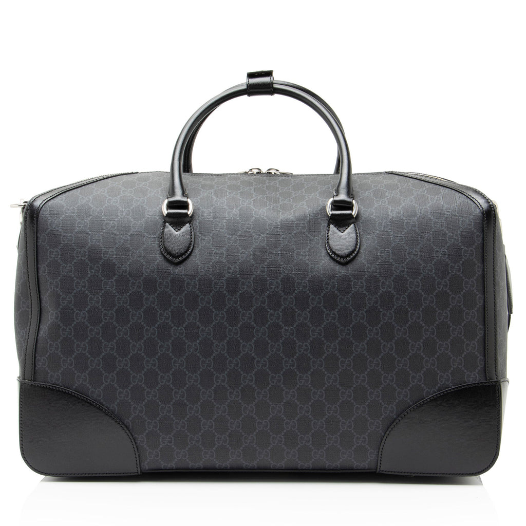 Gucci GG Supreme Interlocking G Large Duffle