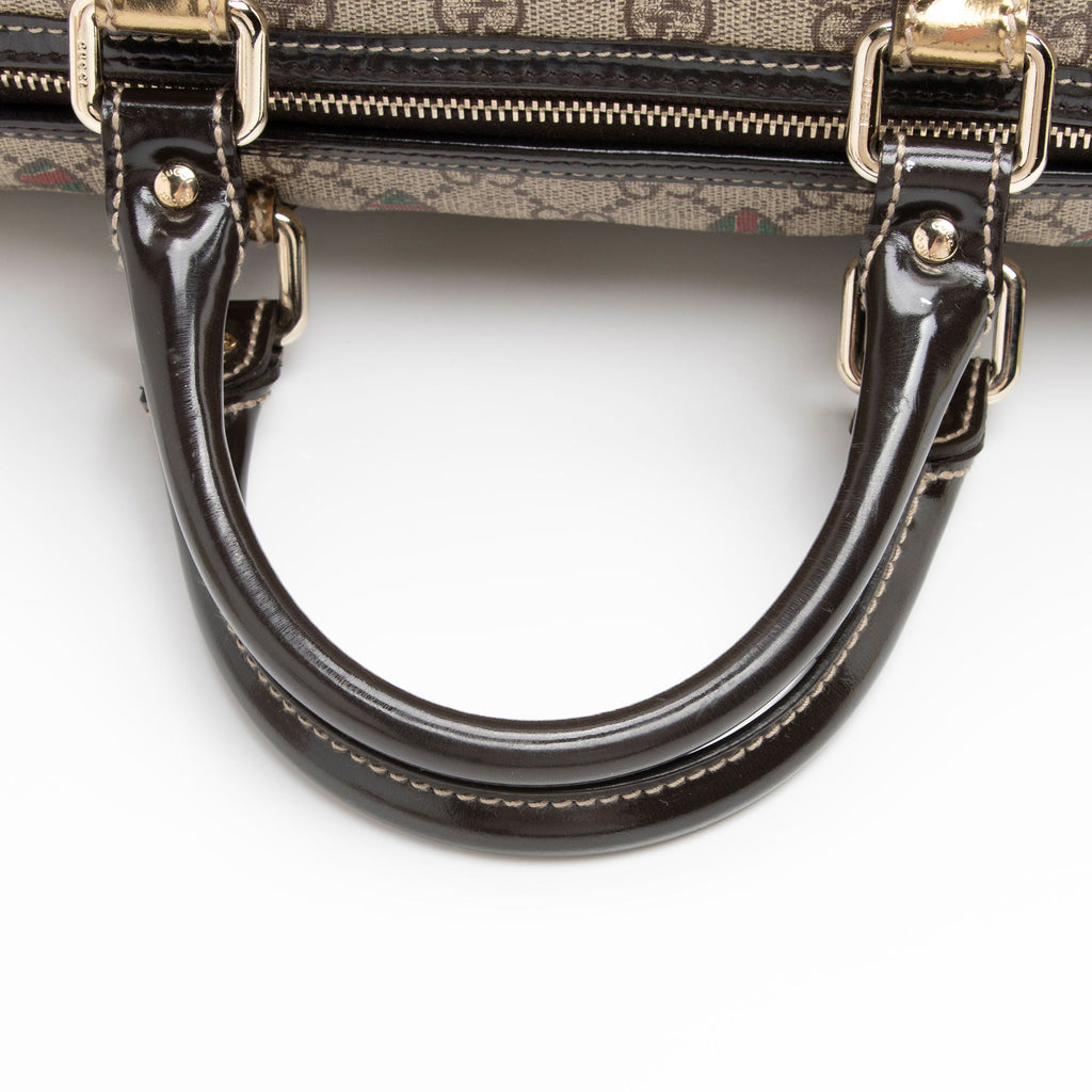 Gucci GG Supreme Tattoo Hearts Joy Boston Bag (SHF-H1LsWc)