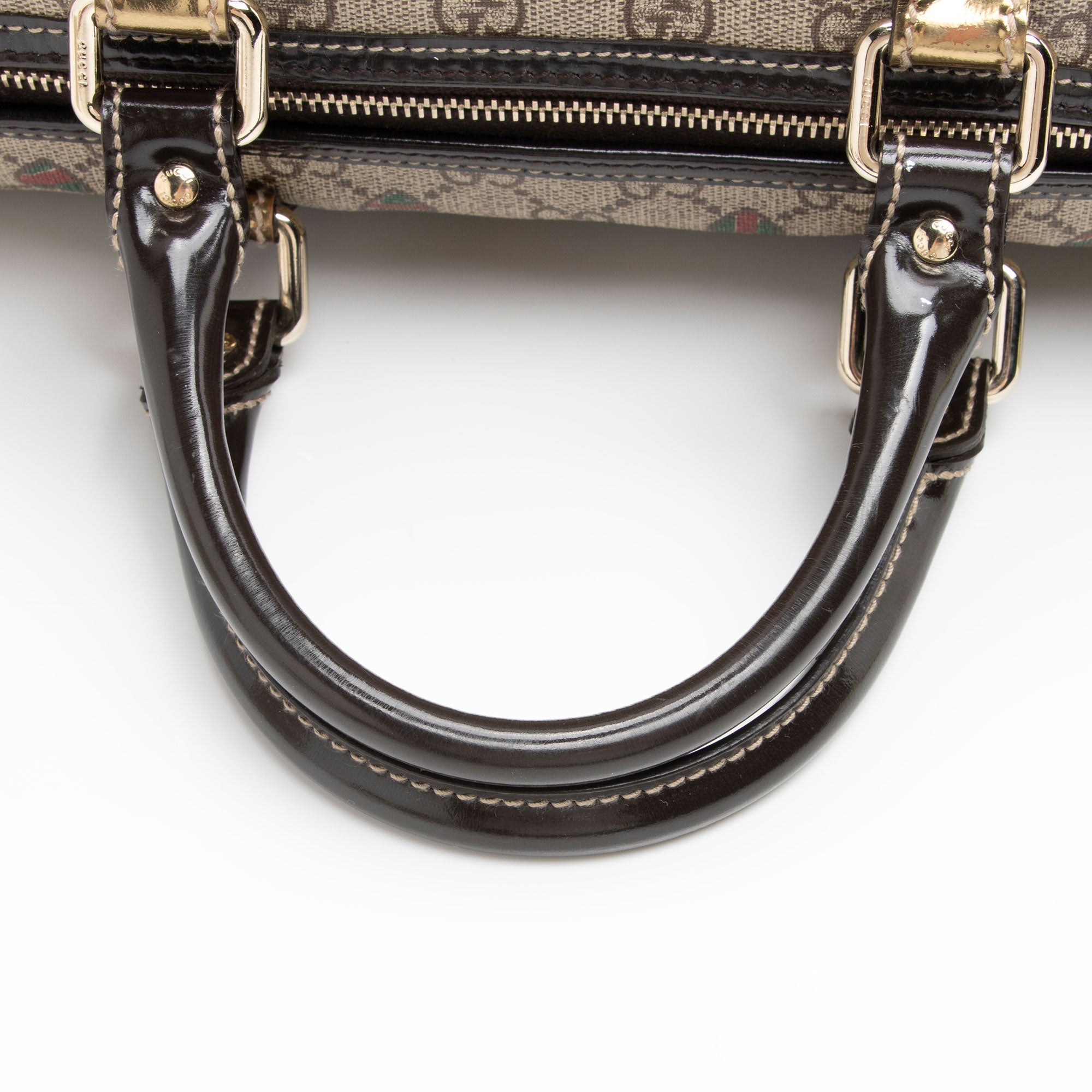 Gucci GG Supreme Tattoo Hearts Joy Boston Bag (SHF-H1LsWc)