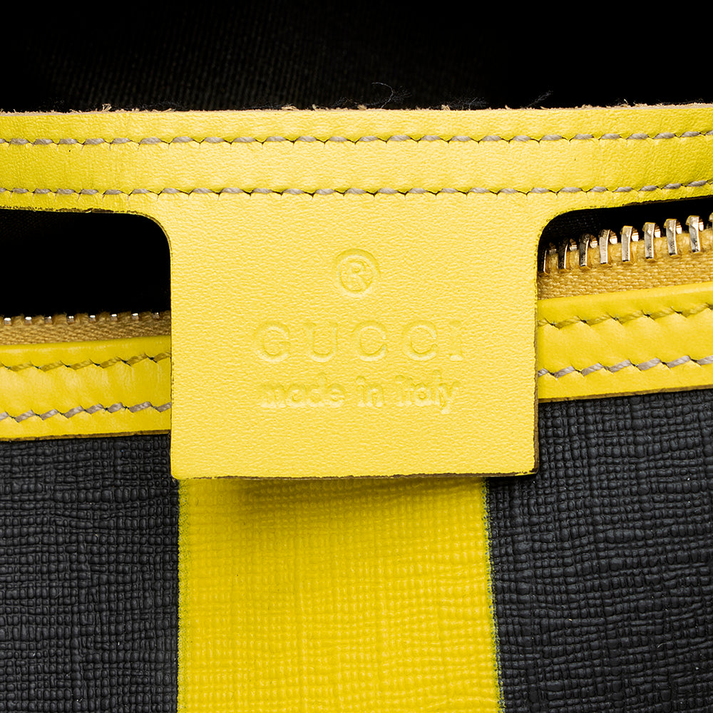 Gucci GG Supreme Joy Vintage Web Small Boston Satchel (SHF-18336)