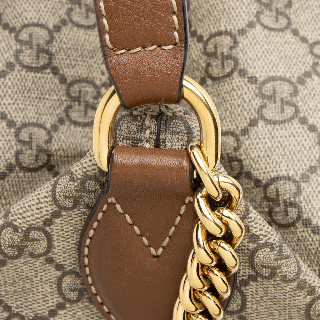 Gucci GG Supreme Large Hobo (SHF-h1429a)