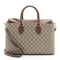 Gucci GG Supreme Large Zip Top Tote