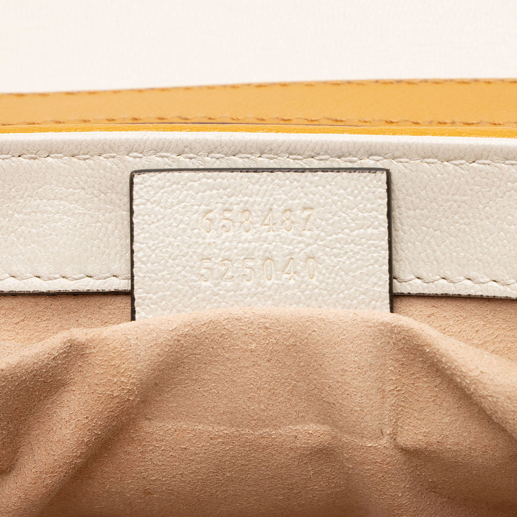 Gucci GG Supreme Leather Padlock Mini Crossbody