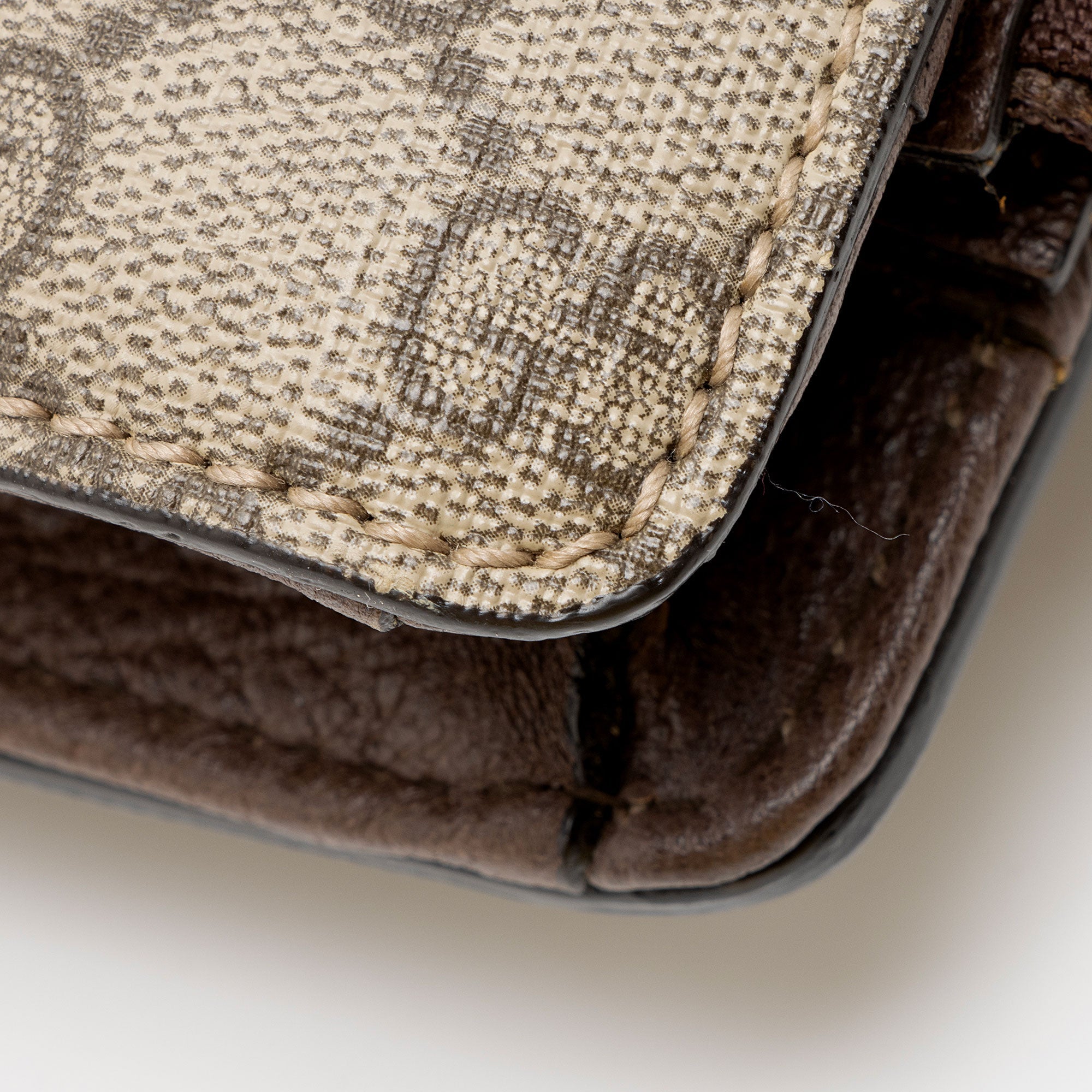 Gucci GG Supreme Leather Tiger Document Crossbody